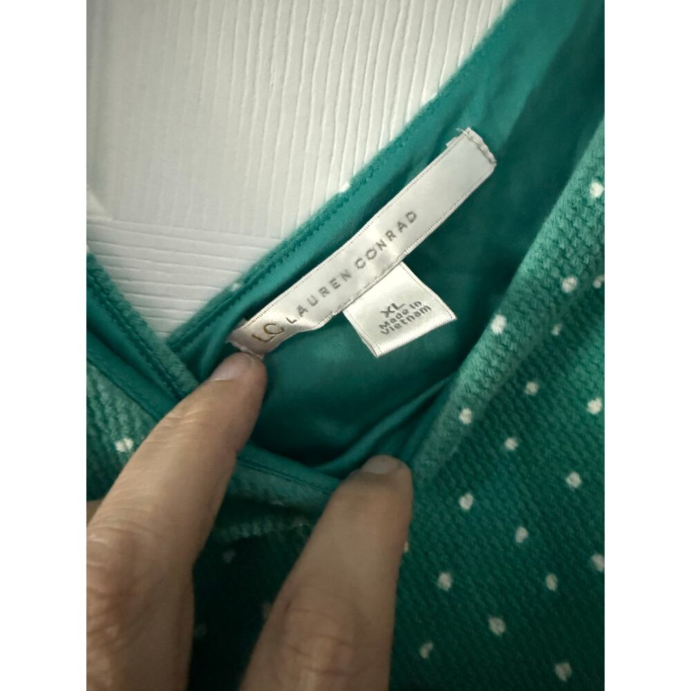 Green Dress By LC Lauren Conrad Size XLarge - Picture 3 of 7